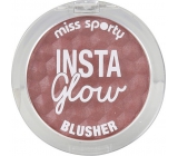 Miss Sporty Insta Glow Blusher tvářenka 002 Radiant Mocha 5 g