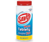 Savo 3v1 Maxi komplex Chlorové tablety do bazénu dezinfekce 1,4 kg