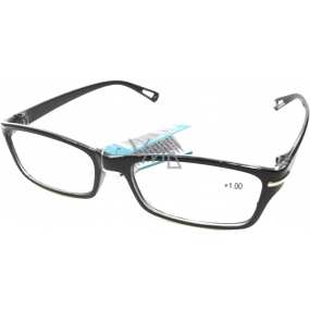 Berkeley Čtecí dioptrické brýle +1,0 plast černé 1 kus MC2088