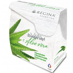 Regina Aloe Vera, denní krém 50 ml + Krém na ruce 60 ml + Micelární voda 250 ml, kosmetická sada