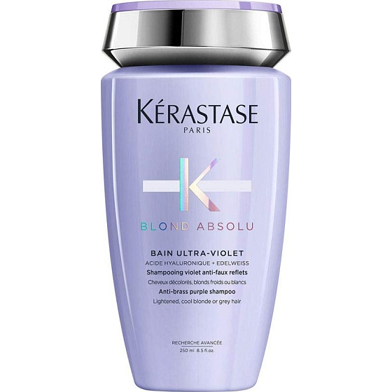 Kérastase Blond Absolu Bain Ultra-Viole Šampon pro neutralizaci žlutého tónu 250 ml