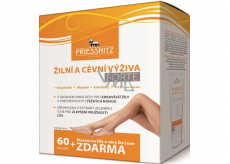 Priessnitz Forte Žilní a cévní výživa doplněk stravy 60 tobolek + De Luxe mazání na žíly a céy 125 ml, sada