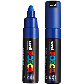 Posca Univerzální akrylátový popisovač 4,5 - 5,5 mm Modrá PC-7M