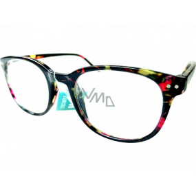 Berkeley Čtecí dioptrické brýle +3,0 plast mourovaté fialovo-hnědé 1 kus MC2198