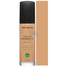 Miss Sporty Naturally Perfect Match make-up 10 Warm 30 ml