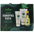 Alpa Konopný masážní balzám 150 ml + Konopný masážní gel 100 ml + Francovka Konopí Cannabis lihový bylinný roztok 160 ml, kosmetická sada