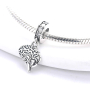 Charm Sterlingové stříbro 925 Anatomická biologie - Mozek, přívěsek na náramek, symbol