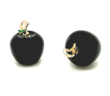 Onyx Jablko poznání přívěsek, přírodní kámen 2,7 x 15 mm, ručně vyřezávaný kámen životní síly