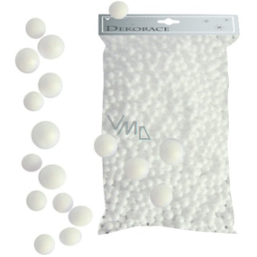 Kuličky z polystyrenu 4 - 5 mm bílé 15 g
