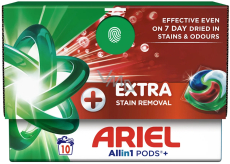 Ariel Extra Plus All in 1 Pods+ Extra gelové kapsle na praní univerzální 10 kusů