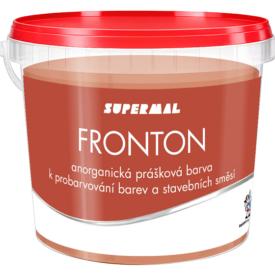 Fronton prášková barva do stavebních směsí malt a betonů, 0731 cihlová červeň, 800 g