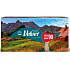 Velvet Nature 3vrstvé papírové kapesníky, box 90 ks