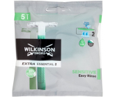 Wilkinson Extra Essential Sensitive 2 jednorázový holicí strojek 2 břitý pro muže 5 kusů