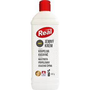 Real jemný Fresh čistící krém, 600 g Real jemný Fresh čistící krém, 600 g