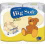 Big Soft Kids parfémovaný toaletní papír 3 vrstvý 160 útržků 4 kusy