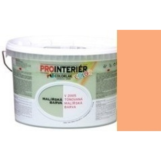 Colorlak Prointeriér Color V2005 0720 Grepová tónovaná interiérová malířská barva 4 kg