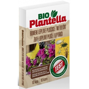 Plantella Bio lepové desky žluté malé 5 kusů