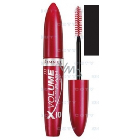 Rimmel London Volume Flash X10 řasenka Curly objemová, husté řasy černá, 8 ml