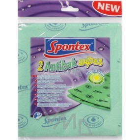 Spontex 2 Antibak antibakteriální silná netkaná utěrka 2 kusy