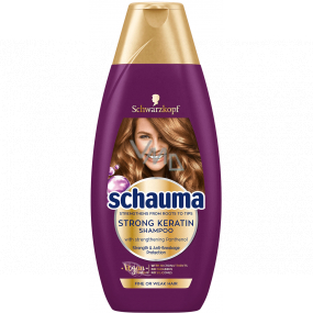 Schauma Keratin Strong posilující šampon pro jemné nebo slabé vlasy 250 ml