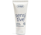 Ziaja Sensitive Skin SPF 20 zklidňující denní krém redukující podráždění 50 ml