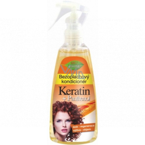 Bione Cosmetics Panthenol & Keratin bezoplachový kondicionér pro všechny typy vlasů 260 ml