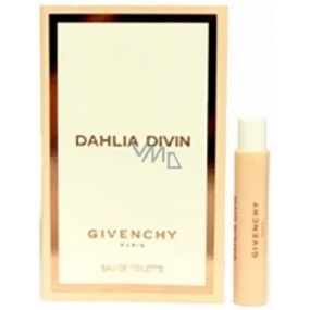 DÁREK Givenchy Dahlia Divin toaletní voda 1 ml s rozprašovačem, vialka