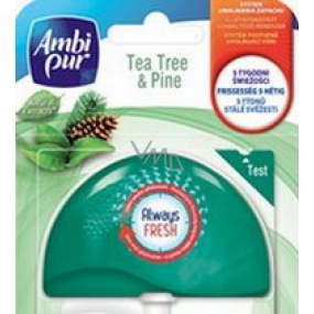 Ambi Pur Tea Tree & Pine Wc blok tekutý závěs náhradní náplň 55 ml