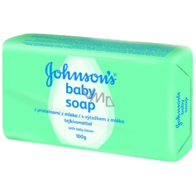Johnsons Baby Mléko toaletní mýdlo pro děti 100 g