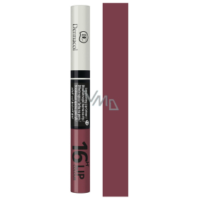 Dermacol 16H Lip Colour dlouhotrvající barva na rty 12 3 ml a 4,1 ml