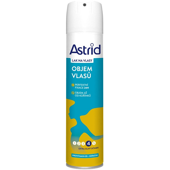 Astrid Objem vlasů od kořínků lak na vlasy extra silný účinek 250 ml