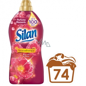 Silan Aromatherapy Nectar Inspirations Rose oil & Peony aviváž 74 dávek 1850 ml