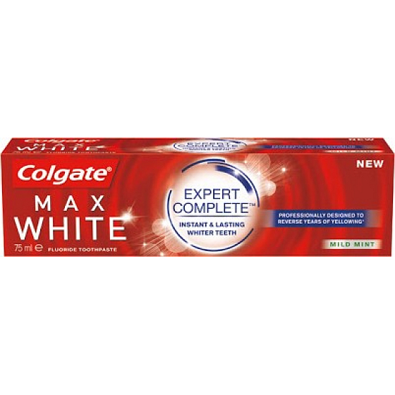 Colgate Max White Expert Complete Mild Mint zubní pasta 75 ml