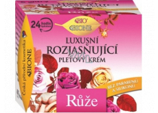 Bione Cosmetics Růže luxusní rozjasňující pleťový krém pro všechny typy pleti 51 ml