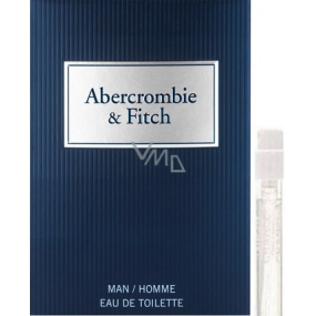 Abercrombie & Fitch First Instinct Blue Man toaletní voda pro muže 2 ml s rozprašovačem, vialka