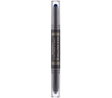 Max Factor Contouring Stick Eyeshadow 2v1 krémové oční stíny v tužce odstín 03 Midnight Blue & Silver Storm 15 g