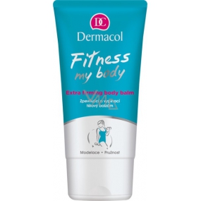 Dermacol Fitness My Body zpevňující a vypínací tělový balzám 150 ml