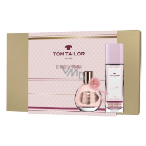 Tom Tailor Be Mindful Woman toaletní voda 30 ml + parfémovaný deodorant sklo 75 ml, dárková sada