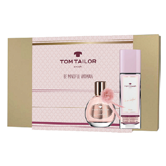 Tom Tailor Be Mindful Woman toaletní voda 30 ml + parfémovaný deodorant sklo 75 ml, dárková sada