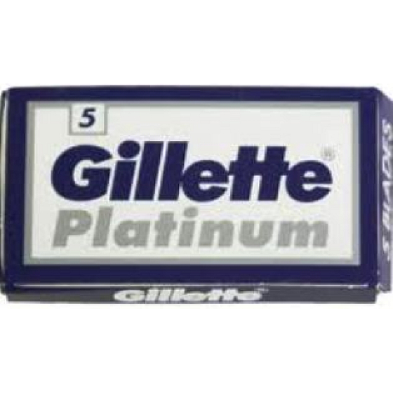 Gillette Platinum žiletky, čepelky 5 kusů