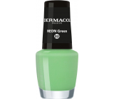 Dermacol Neon Nail Polish Neonový lak na nehty 32 Neon Green 5 ml