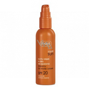 Ziaja Sopot Sun SPF 20 UVA+UVB suchý olej na opalování v gelu rozprašovač 90 ml