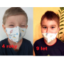 NPPTL Respirátor FFP2 s potiskem pro děti 1 kus