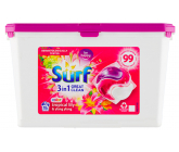 Surf Color Tropical Lily & Ylang Ylang gelové kapsle na praní barevného prádla 15 dávek 318 g
