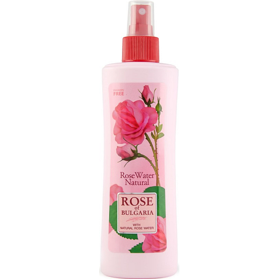 Rose of Bulgaria Přírodní růžová voda pro všechny typy pleti ve spreji 230 ml