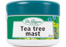 Dr. Popov Tea Tree dezinfekční mast na opary, akné, kožní potíže 100 ml