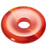 Karneol Donut přírodní kámen 30 mm, Učí nás tady a teď