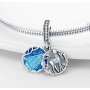 Charm Sterlingové stříbro 925 Harry Potter - Snapeův patron v podobě laně, 2v1 přívěsek na náramek
