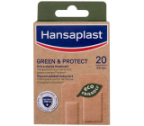 Hansaplast Green & Protect udržitelná textilní náplast 20 kusů