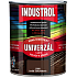 Industrol S2013 univerzál lesk vrchní barva na kov a dřevo, 2430 čokoládově hnědá, 750 ml